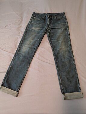 Levi's 511 Overdye, black tag denim jeans 32W x 34L